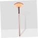 Blush make-up brush handle make-up brush make-up women's suits face fans make-up fan lady wooden fan sector Size 1 As Shown - Buy Online on GoSupps.com