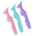 DOITOOL Blue Eyeliner Pencil 3pcs Silicone Beauty Ruler Eyelash Tools Lipstick Wearing Aid Silicone Eyeliner Tool The Face