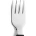 Amefa Select 3001 Right-Handed Fork - 18/10 Stainless Steel Black Cutlery for Seniors Rustproof & Dishwasher-Safe Eating Aid - Buy Online on GoSupps.com