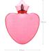Buy GIVBRO Heart-Shaped PVC Hot Water Bottle - 1000 ml Smooth Double-Sided Design | Durable & Perfect for Pain Relief | International Shipping - Buy Online on GoSupps.com