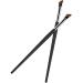 Hemoton 2pcs Eyebrow Brush Flat Concealer Brush Angled Makeup Brush Angled Concealer Brush Cosmetic Brush Flat Eyeliner Brush Flat Makeup Brush Angled Eye Shadow Brush Thin Makeup Brush