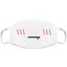 QZQ HOME Unisex Cute Anime Mouth Mask - White Kawaii Anti Dust Face Cover - Buy Online on GoSupps.com