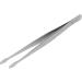 Flat Tweezers for PCB Soldering & Arc Welding | Alloyed Steel Long Handle Straight & Curved Design - Buy Online on GoSupps.com