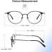 Firmoo Blue Light Blocking Reading Glasses for Women Round Computer Reader Glasses Reduce Eye Strain Fatigue Black 0.0 x - Buy Online on GoSupps.com
