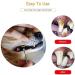 AFTREN Double Headed Tarter scraper Dental Tooth Scaler Plaque Remover (Perfect for Cats and Dogs) Stainless Steel Teeth Cleaning Tool (Silver) - Buy Online on GoSupps.com