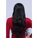 Long Curly C1 Black Hairpiece Wig - Luxurious Style for Every Occasion | Shop Internationally - Buy Online on GoSupps.com