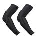 GUOZI Arm Elbow Sleeves, 2 Pack Honeycomb Crashproof Arm Elbow Pads for Youth Adult Sports Football Basketball Volleyball Small