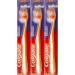 Colgate Wave Compact Head Toothbrush Comfort Fit Soft (Colors Vary) - Pack of 3
