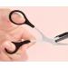 Professional Stainless Steel Eyebrow Scissors & Comb | Eyebrow Trimming Tool for Men & Women - International Shipping Available - Buy Online on GoSupps.com