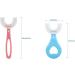 Sentechx All-Rounded Uform Toothbrush for Kids | 360 Oral Cleaning for Ages 6-12 - Blue - Buy Online on GoSupps.com