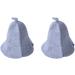 2-Pack Filz Sauna Caps | Universal Sauna Accessories for Men & Women | Gray Sauna Hats - Perfect Gift for Sauna Lovers - Buy Online on GoSupps.com
