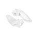 Gel Toe Separators For Overlapping Toe Bunion Corrector Pads For Bunion Relief Splint Toe Separators With 2 Loops Big Toe Space Suitable For Bunion And Reshape Cracked Heel Cream (A One Size) A One Size