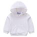 Taigood Boys Hoodie Girls Sweatshirt Spring Winter Warm Top for Kids Baby Hoody and Jumper for 1-7 Yesrs 3-4 Years White
