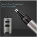 Nose and Ear Hair Trimmer - USB Rechargeable Waterproof Facial Hair Clipper for Men & Women - Dual Edge Blades for Easy Cleansing - Buy Online on GoSupps.com