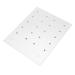 minkissy Nail Display Board Nail Tech Accessories Nail Accessories Nail Display Stand Nail Showing Holder Nail Color Display Tool Nail Color Cards Nail Work Display Rack Manicure Tool Work 20x16cm Transparent
