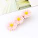 Uonlytech 10pcs Daisy Flower Hair Clips - Beach Wedding Hair Accessories for Women - Pink Hawaii Flower Barrettes - Buy Online on GoSupps.com
