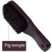 Pmandgk Boar Bristle Mustache & Beard Brush - Wooden Handle Men's Facial Grooming & Styling Comb - Buy Online on GoSupps.com