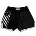 O2TEE American Flag Muay Thai Shorts Combat Fight MMA Boxer Boxing Trunks White Line Flag 3X-Large