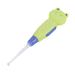 Baby Earwax Remover Cute Cartoon LED Flashlight Earpick Earwax Remover with Scoop Tweezers Cleaner Care Tool (Green)