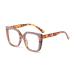Blue Light Blocking Glasses - Fashion Cat Eye Fake Eyeglasses Anti UV Ray Computer Gaming Glasses for Women Men (Purple)