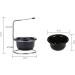 Premium Ftory Shaving Brushes Set for Men - Stainless Steel Razor Holder & Black Shaving Bowl | Best Manual Shaving Experience - Buy Online on GoSupps.com