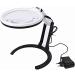 Magnifying Glass Magnifying Lens and Light LED Magnifier Magnifier Magnifier Magnifying Glass with 2.5X 8X Magnifier - Buy Online on GoSupps.com