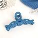 YOOOYOOO Blue Hair Claw Clips - Lightweight Big Strong Hold for All Hair Types - 90's Vintage Jaw Clips for Women & Girls - Includes Organza Storage Bag - Buy Online on GoSupps.com