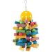 Buy Parrot Toy - Hanging Wooden Swing for Parrots & Birds | Durable & Fun Bird Toys - Buy Online on GoSupps.com