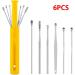 XIDAJIE 7pcs Ear Cleaner Earwax Removal Tool Set - Spring Spoon Ear Pick Cleanser Care, Green - Buy Online on GoSupps.com