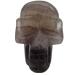 Natural Crystal Rough Big 384g Natural Fluorite Carved Skull Realistic Fengshui Stone Minerals Crystal Christmas Specimens Reiki