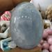 Natural Blue Celestite Palm s Polished Oval Shape Natural Stones and Minerals - Buy Online on GoSupps.com