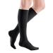 Medi Medive Elegance - 024C504 Knee -length women compression stockings with open tip |CCL2 |Narrow knobs |Black |Gr.IV short