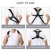 Emenet Posture Corrector Trainer for Women and Men - Adjustable Back Brace for Hunchback Hump Correction and Neck Pain Relief - Size L with Storage Bag - Buy Online on GoSupps.com