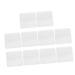 COHEALI 10pcs Sheets Self-Adhesive Square Lens Mirrors Square Mirror DIY Acrylic Sticker Removable Crafts 3D 5X5cm A