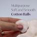 DIVCHI Cotton Wool Balls Absorbent 100 Pack - Buy Online on GoSupps.com