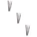 Ipetboom 3pcs 2 1 Brow Brush Eyebrow Pencil Waterproof Eyebrow Pencils Makeup Tools Double Head To Rotate