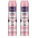 ABOVE 48 Hours Antiperspirant Deodorant Sport Energy 3.17 oz - Dry Spray Deodorant for Women - Floral Scent - Antiperspirant Spray - No Stain (Pack of 2)