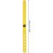 Jauarta Negative Ion Bracelet - Boost Energy & Reduce Static | Elastic Silicone Sports Bracelet (Yellow) - International Shipping Available - Buy Online on GoSupps.com