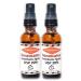 2x2oz Benzocaine 20% Solution Numbing liquid Spray - Premium Topical Anesthetic Pain Relief Spray - Cuts/burns/scrapes/Insect Bites/ Waxing and Skin Numb to Stop Pain - Extra Strength - USA Made