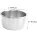 Zerodeko 10 Pcs Steak Sauce Cups Stainless Steel Sauce Cups Small Soy Sauce Containers Stainless Steel Fry Cup Ketchup Cups Home Supplies Condiment Cups Seasoning Delicatessen Dipping Dish 6X4CMx5pcs Silverx5pcs - Buy Online on GoSupps.com