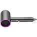 Hair Drier Mute 360 Degree Rotatable Nozzle Fast Drying ABS PP Portable Blow Dryer for Home Salon Grey With Blue Light - Buy Online on GoSupps.com