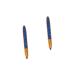TOVINANNA Black Eyeliner Pen 2pcs Self Adhesive Mascara Makeup Eyeliner Lash Liner Eyeliner Pen Non-magnetic Plastic Paste Drill