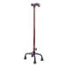 Four-foot Cane Crutch Aluminum Alloy Non-slip Elderly Four-corner Height 68-90cm Adjustable Walker Interesting Selfless dedication