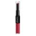 L'Or al Paris L'Oal Paris Infaillible 2-Step 804 Metro Proof Rose lipstick for 24 hours full lips with moisturizing lip care balm 804 Metro Proof Rose (1 Pack)