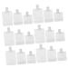 DOITOOL 1 Set Flap Lotion Bag Portable Spout Pouch Spray Lotion Dispenser Container Hand Soap Bottle Travel Size Container Liquid Makeup Reuseable Wash Bag Bye Frosted Clamshell