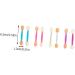 SOESFOUFU 120pcs Double Ended Eye Shadow Stick Eyeshadow Sponge Cosmetic Applicator Girl Makeup Tool Emulsion - Buy Online on GoSupps.com