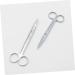 Beaupretty 4-Piece Fabric Scissors Set - Animal Hair Cutting Scissors for Pet Grooming | Round Head & Curved Design - Buy Online on GoSupps.com
