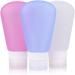 FOMIYES 2pcs Shampoo Leakproof Containers Refillable Travel Bottle Silicone Press Bottle Travel Kit Storage Bluex2pcs Size 1x2pcs - Buy Online on GoSupps.com