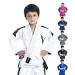 Vector Sports Brazilian BJJ Gi Jiu Jitsu Gi for Child Kids Gi Uniform Durable Pant & Jacket 100% Cotton with Free Belt White K2