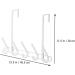 Cabilock 1pc Nail Door Hook Over Door Towel Bar Entryway Coat Hanger Room Hanging Holder Hook Rack Porch - Buy Online on GoSupps.com